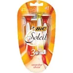 2*Bic Soleil Smooth Razors Bundle