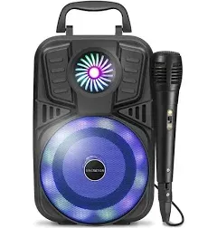 Singsation Party Vibe Rechargeable All-in-One Karaoke Party System SPKA21 - Blac