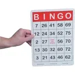 S&amp;S Worldwide Jumbo Bingo Cards. Easy to Read Cards with Large 5/8&#034; H... 