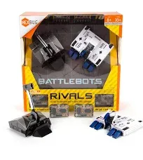 HEXBUG BattleBots Rivals 4.0 (Blacksmith and Biteforce), Remote Control Robots