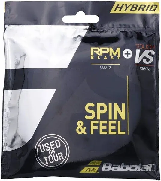 Babolat RPM 17G + VS Touch 16G Cuerda de Tenis ()