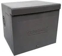 Generac 6337 30 AMP RAINTIGHT RESIN POWER INLET BOX (Small 6" x 5" x 5")