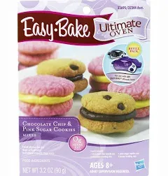 Easy-Bake Ultimate Oven Chocolate Chip &amp; Pink Sugar Cookies &amp; Pretzel  SEALED