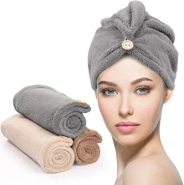 YFONG Women's Microfiber Hair Towel