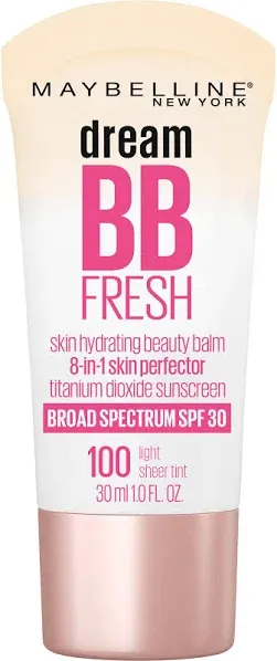 Maybelline Dream Bb Cream 8 in 1 Skin Perfector, Light (1 fl oz)