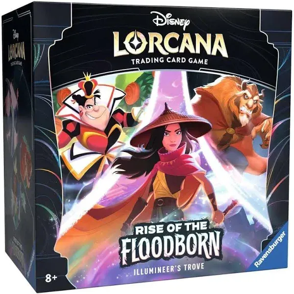 Disney Lorcana Rise of the Floodborn Illumineer&#039;s Trove Box IN HAND SHIPS ASAP