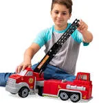 Steel Classics, Hook N’ Ladder Fire Truck– Made with Steel &amp; Sturdy Plastic, Red