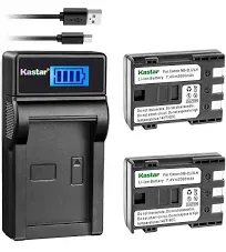 Kastar Battery Charger Canon NB-2L PowerShot G7 G9 S30 S40 S45 S50 S60 S70 S80