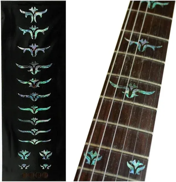 Jockomo Tailored Leaf (Avalon Mix) Guitar Inlay Sticker