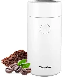 Stainless Steel Herb and Coffee Grinder - Large Capacity and Safety Features