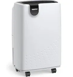 Yaufey 2500 Sq. Ft Home Dehumidifier for Medium to Large Rooms and Basements ...