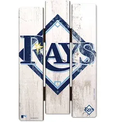 WinCraft MLB Wood Fence Sign