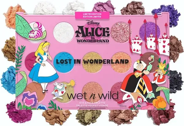 Wet N Wild Lost in Wonderland Eye & Face Palette Alice in Wonderland Collection