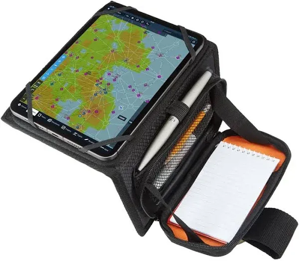 Flight Outfitters Centerline Kneeboard Compatible with iPad Mini, iPad Air, iPad Pro for Professional Pilots, General Aviation, Small