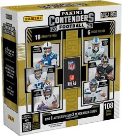 Panini Contenders Football Mega Box