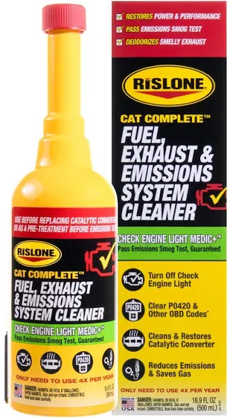 Rislone Cat Complete Fuel, Exhaust, and Emissions System Cleaner