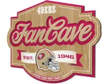 YouTheFan NFL San Francisco 49ers Fan Cave Sign