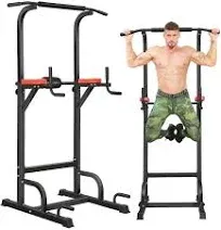 Power Tower, BangTong&amp;Li Pull Up Bar Dip Station/stand for Home Gym Strength ...