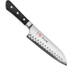 (Customer Return) MAC Professional Hollow Edge Santoku Knife 6.5"