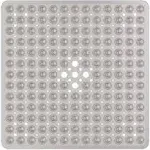 XIYUNTE Square Shower Mats Non Slip - 21 x 21 Shower Mat for Bathtub, Stand up S