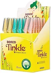 Tinkle Women's Shaver Razors, Pack of 36