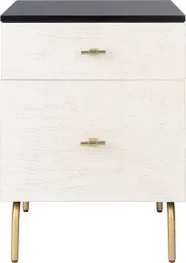 SAFAVIEH Bailee 2-Drawer Nightstand