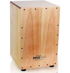 Pyle Stringed Jam Wooden Cajon - Percussion Box - PCJD18 SH#7 TH30