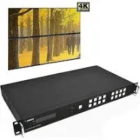 OREI Professional 4K 4x4 HDMI Matrix Video Wall