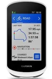 Garmin Edge® Explore 2, Easy-to-Use GPS Cycling Navigator, eBike Compatibility, Maps and Navigation, with Safety Features & 010-12563-02 Edge Mountain Bike Mount