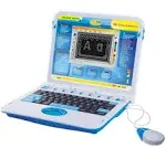 Tech Kidz My Exploration Toy Laptop Educational Learning Computer, 80 Challenging Learning Games and Activities, LCD Screen, Keyboard and Mouse