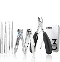 Toenail Clippers for Seniors Thick Toenails, Nail Clipper Set with Ingrown Tool