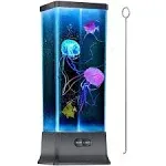 colorlife Electric Jellyfish Tank Table Lamp with Color Changing Light Gift for Kids Men