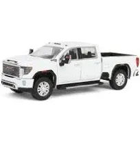 Truck 1/64 2022 GMC Sierra 2500 Denali, Summit White, Karson Diecast Exclusive 51510-B