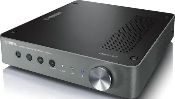 YAMAHA WXC-50 MusicCast Wireless Streaming Preamplifier (Dark Silver)