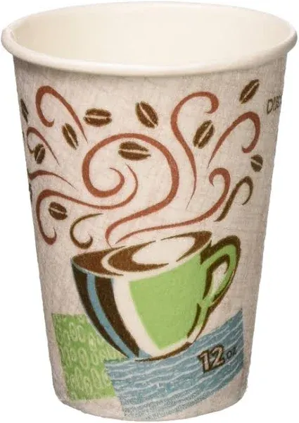 Dixie DIX-12-50 Go Perfectouch Paper Cups, 50 Count (Pack of 1), White