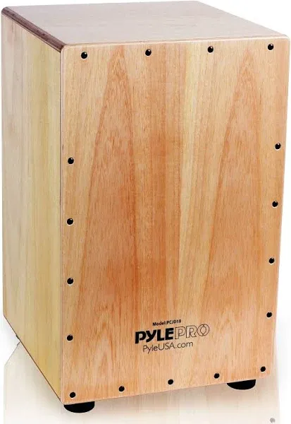 Pyle Pro Stringed Jam Cajon Percussion Box