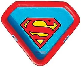 WOW Sports DC Comics Superman 10 Ft. Splash Pad for Kids and Toddlers