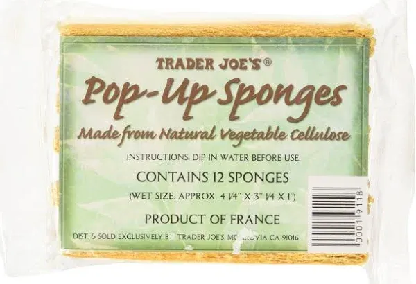 Trader Joe's Pop Up Sponges