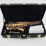 YAMAHA YAS-82Z YAS82Z Custom Alto Saxophone gold lacquer finish