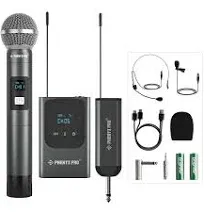 Phenyx Pro Dual Digital Wireless Microphone System 