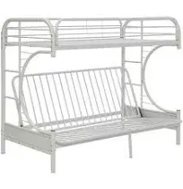 Acme Eclipse Silver Twin/Full/Futon Bunk Bed