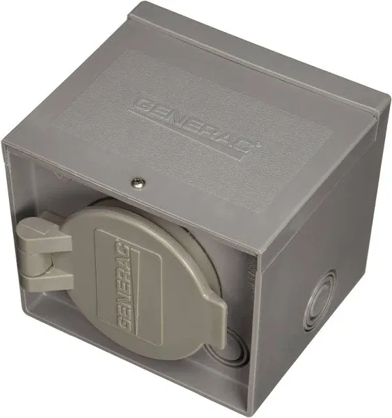 GENERAC 6340 Power Inlet Box,30 Amp 11U446