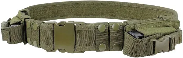 New With Tag Condor Adjustable Tactical Belt Black TB-002