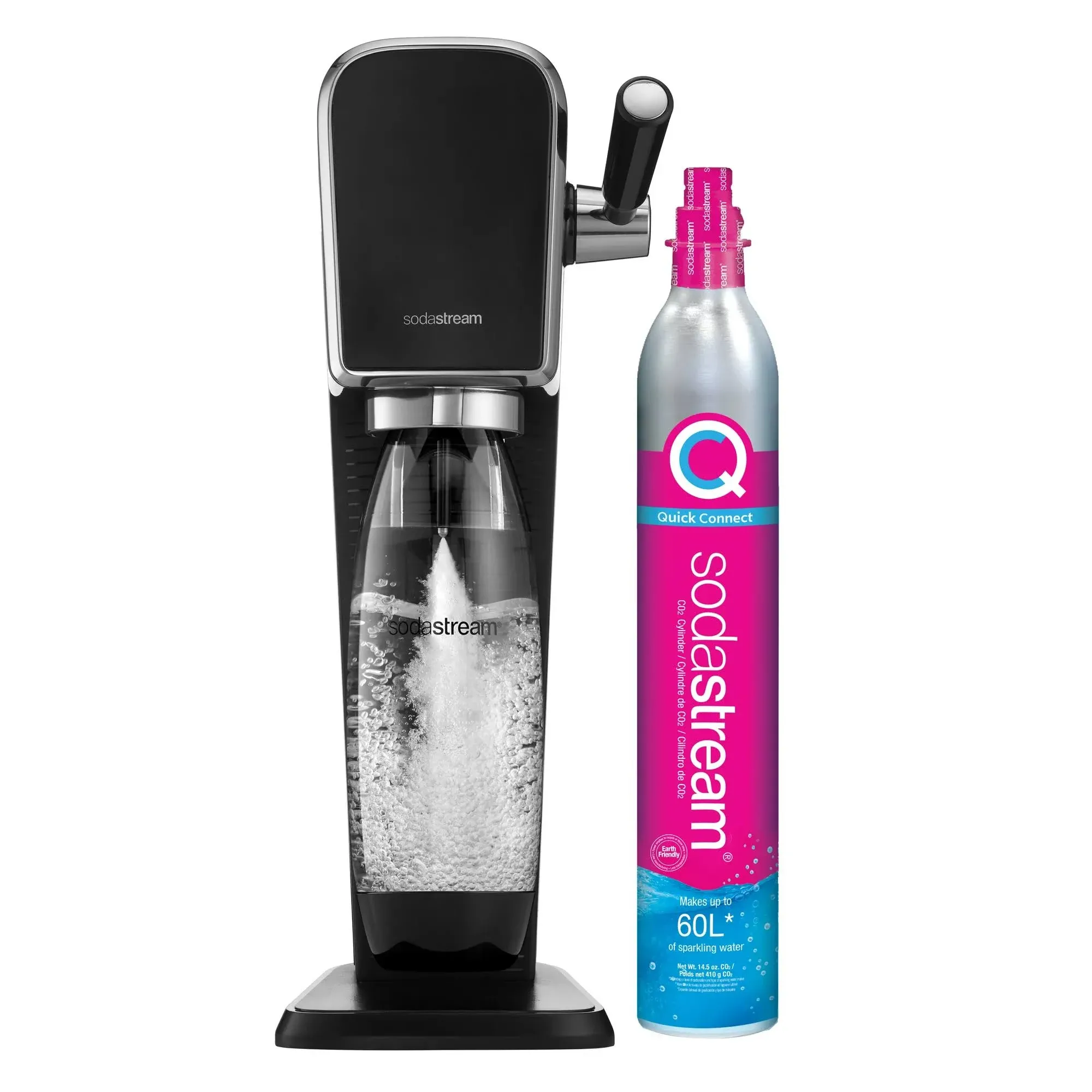 SodaStream - Art Sparkling Water Maker - Black