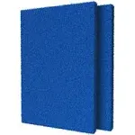 Biodefensor Washable Reusable HVAC AC Furnace Filter - MERV 6 - 20x30x1 Cut to Fit Material, Made in USA, Blue