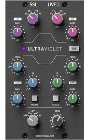 SSL ULTRAVIOLET Equaliser Module for 500 Lunchbox Series racks | Reverb