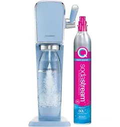 SodaStream Art Sparkling Water Maker Bundle (Black), with CO2, DWS Bottles, and bubly Drops Flavors