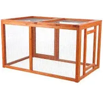 TRIXIE Outdoor Run with Cover, Chicken Cage, Chicken Backyard, Playgro