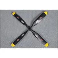 FMS Propeller 7x5.4 4-Blade 800mm P51 V2 FMMPROP039 Propellers Electric Plane d8