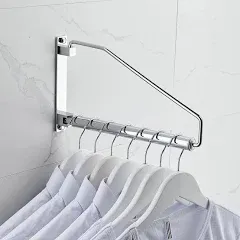 NEWRAIN Wall Mounted Laundry Hanger